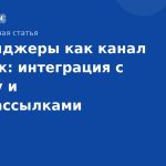 Мессенджеры как канал продаж: интеграция с Shopify и SMSрассылками