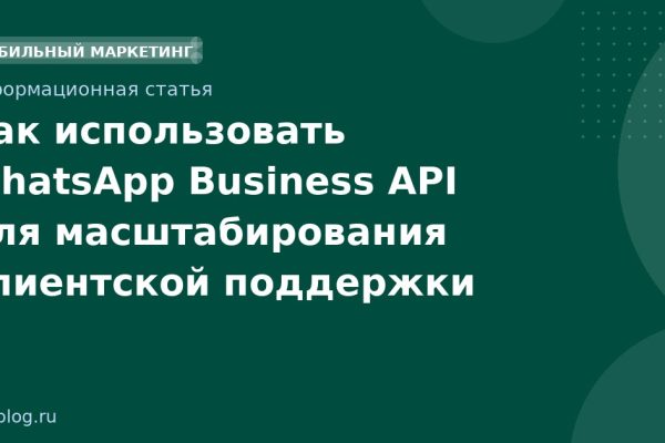 Как использовать WhatsApp Business API для масштабирования клиентской поддержки