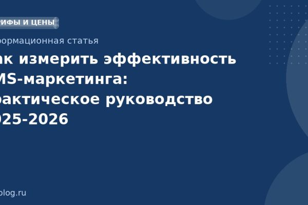 Как измерить эффективность SMS-маркетинга: практическое руководство 20252026