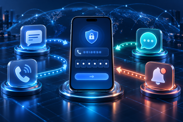 Авторизация по номеру телефона с каскадом SMS, звонков, мессенджеров и push-уведомлений