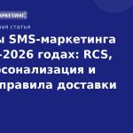 Тренды SMS-маркетинга в 20252026 годах: RCS, ИИ-персонализация и новые правила доставки