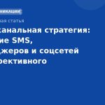 Мультиканальная стратегия: сочетание SMS, мессенджеров и соцсетей для эффективного омниканального маркетинга