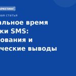 Оптимальное время отправки SMS: исследования и практические выводы