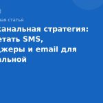 Мультиканальная стратегия: как сочетать SMS, мессенджеры и email для максимальной эффективности