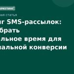 Тайминг SMS-рассылок: как выбрать оптимальное время для максимальной конверсии